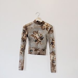 cherub sheer top